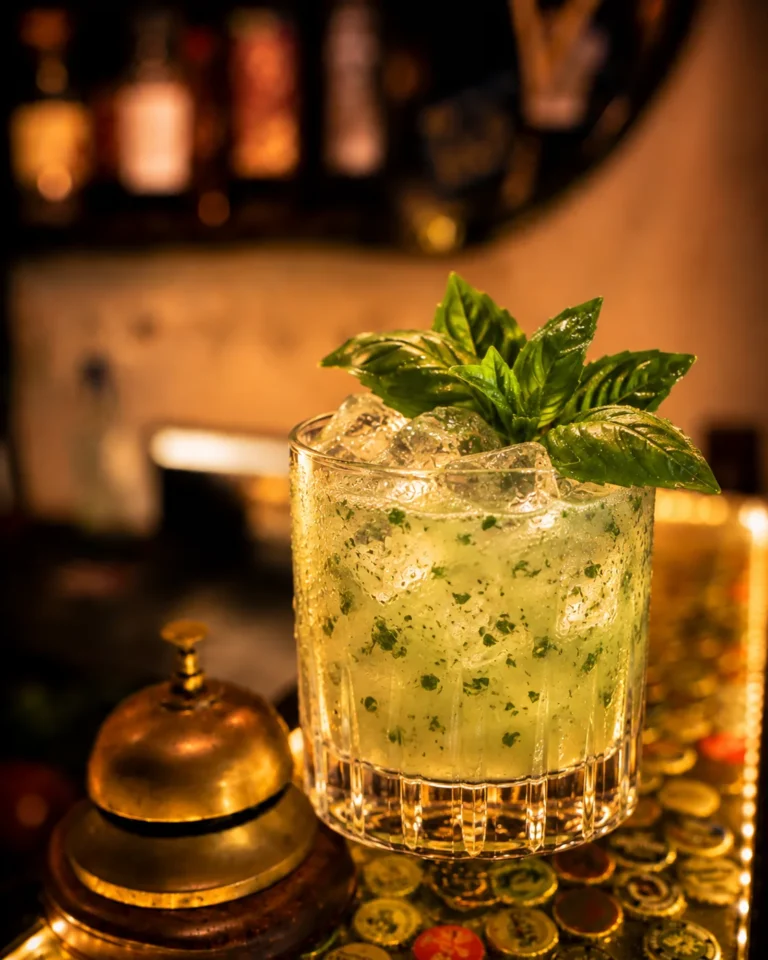 Basil Smash °503 – Cocktail mit SKOTEN°503